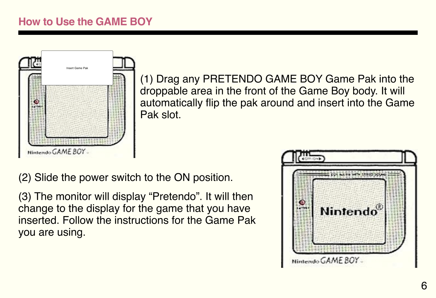 Owner's Manual - how to use